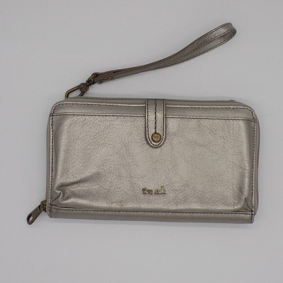 The Sak Iris Crossbody Wristlet Leather - Picture 1 of 8